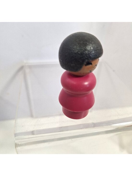 Little People Sesame Street Susan African American Woman Girl Black Vintage - Picture 9 of 11